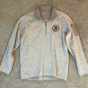 Men’s Boston Bruins Quarter Zipup